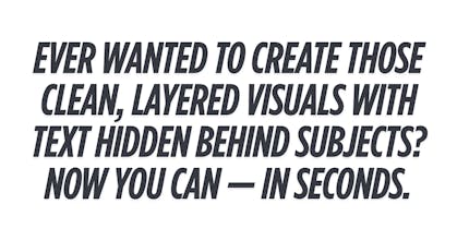 BehindText gallery image