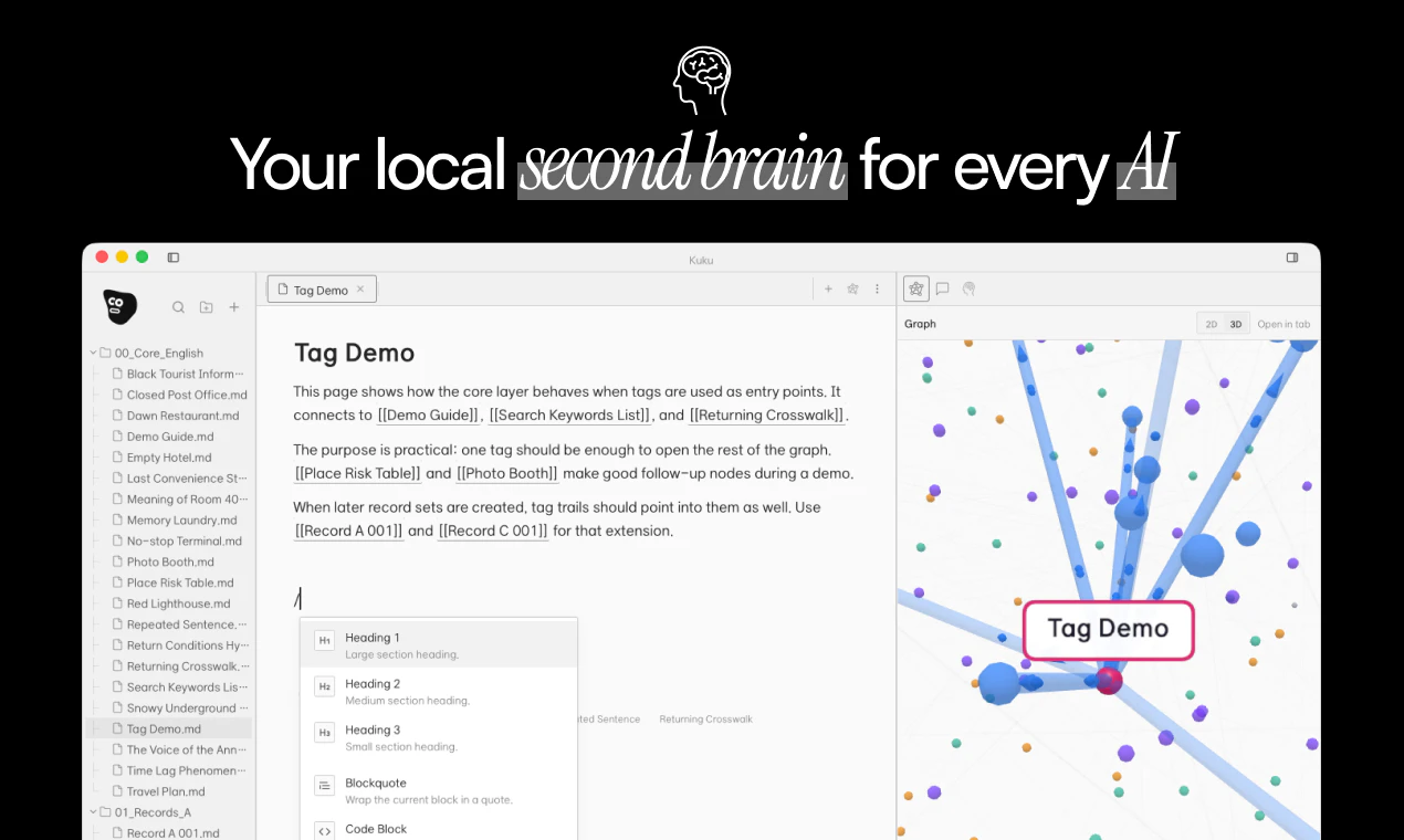 Kuku: open source screenshot 1