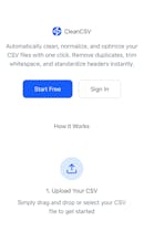 CleanCSV gallery image