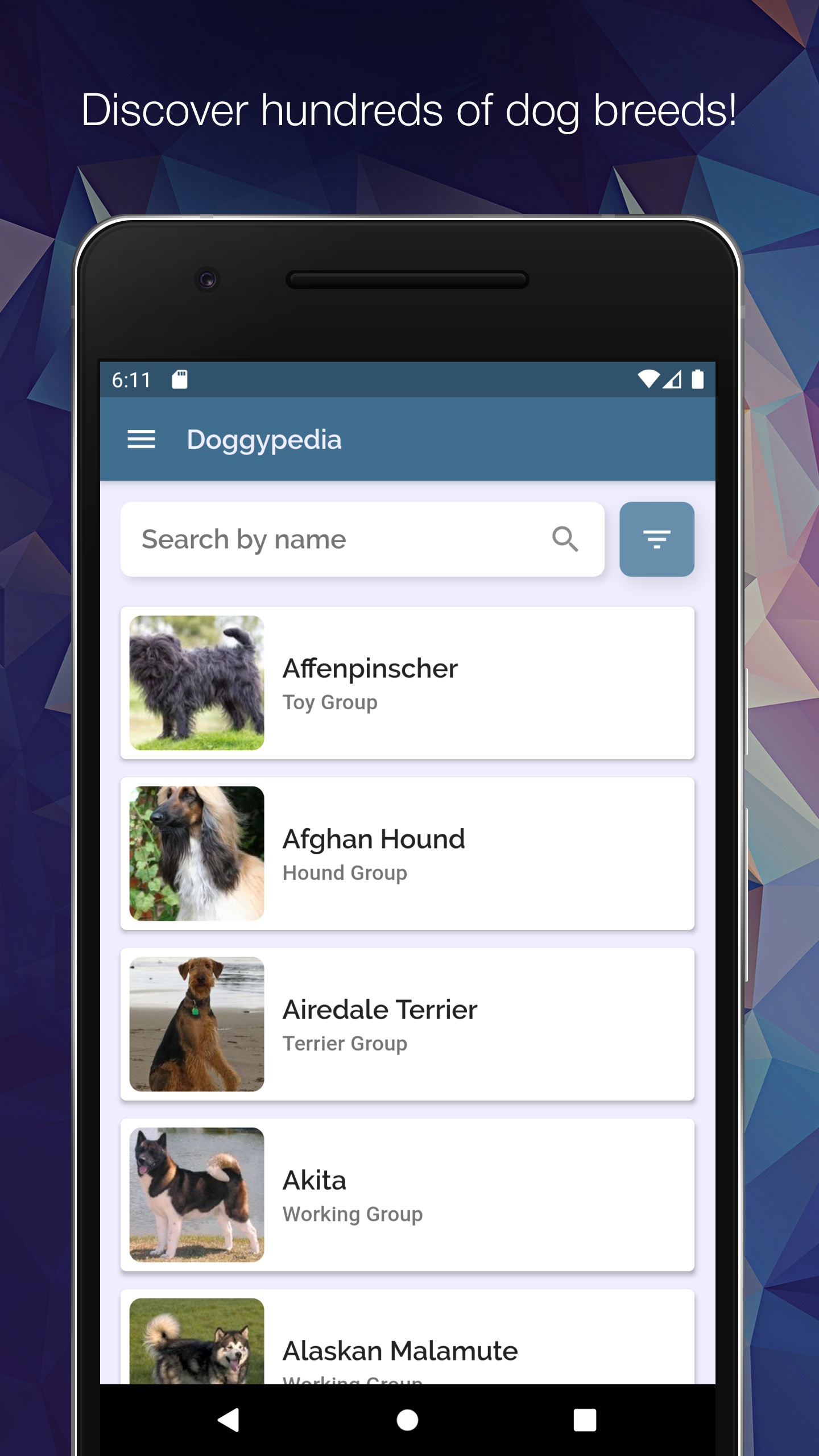 Doggypedia - Dog breeds encyclopedia app gallery image