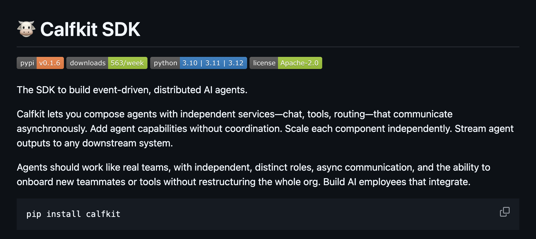 Calfkit gallery image