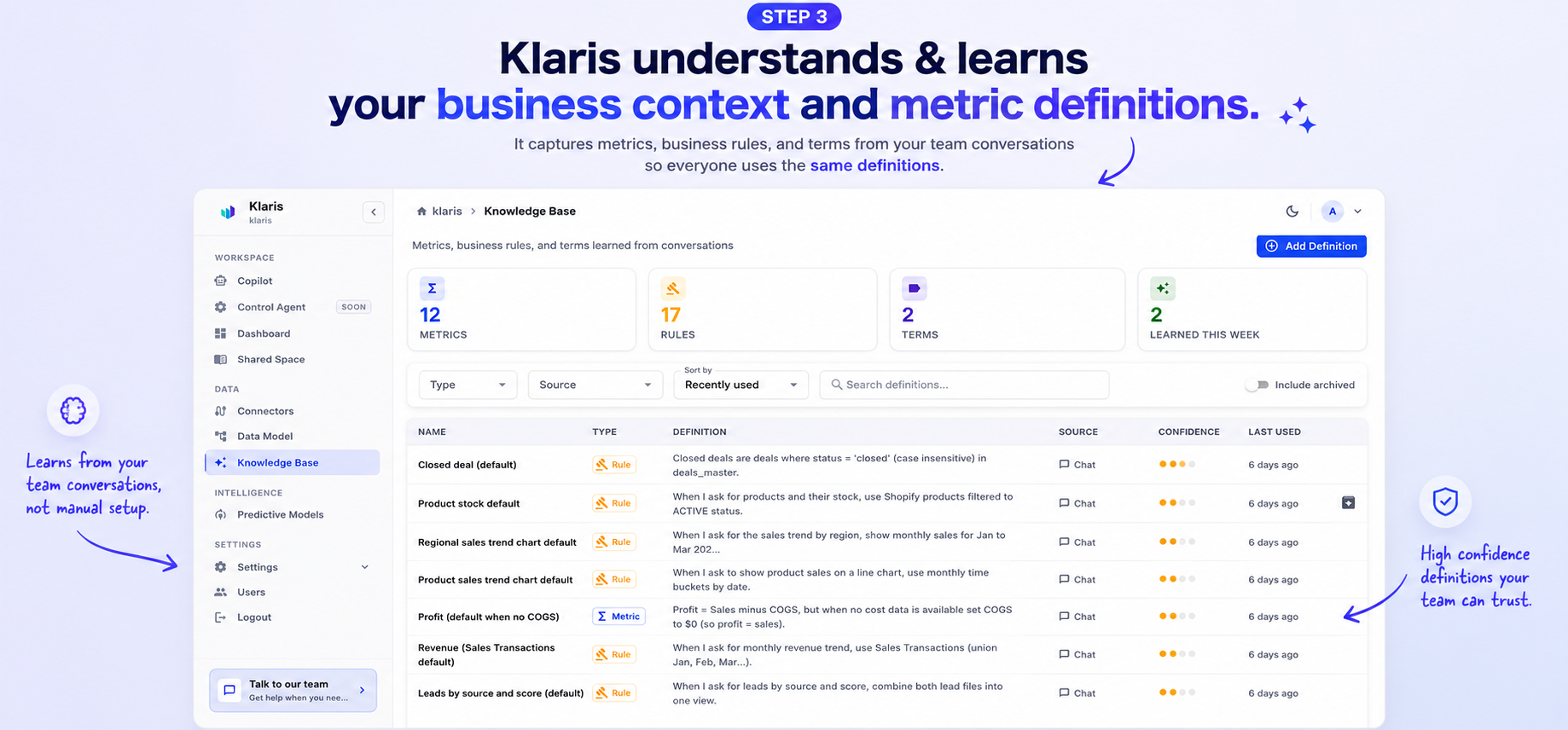 Klaris gallery image