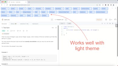 Big Ω - Enhance Leetcoding experience gallery image
