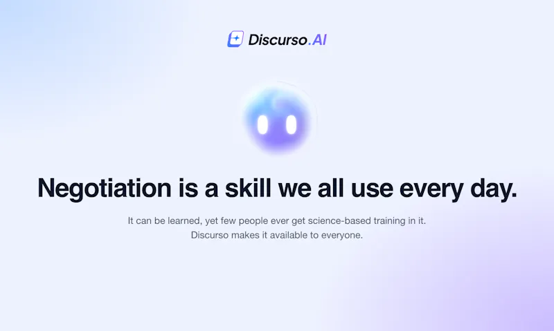 Discurso.AI Public Launch screenshot 1
