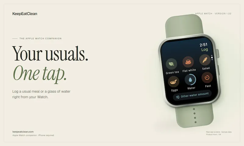 KeepEatClean screenshot 4