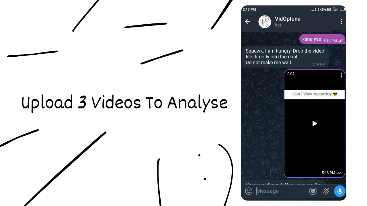 VidOptuna - Main product screenshot demonstrating key features and user interface