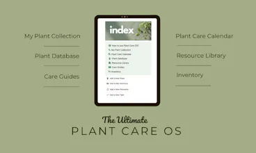 The Ultimate Plant Care OS gallery image