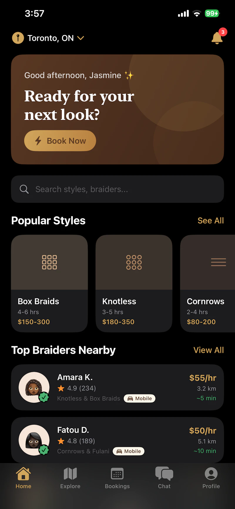 BRAIDÉ  screenshot 1