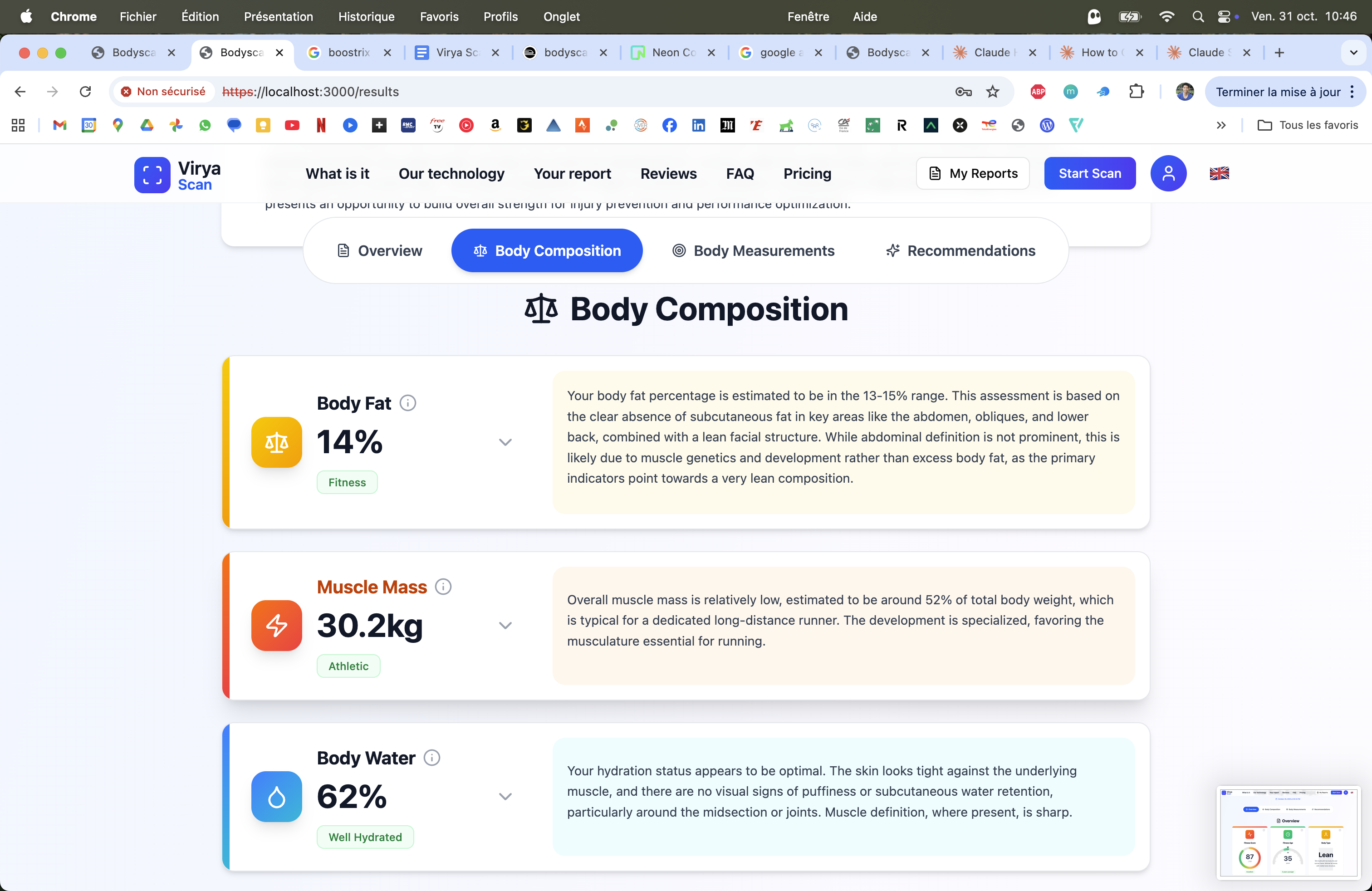 Virya Body Scan - Screenshot 4 preview