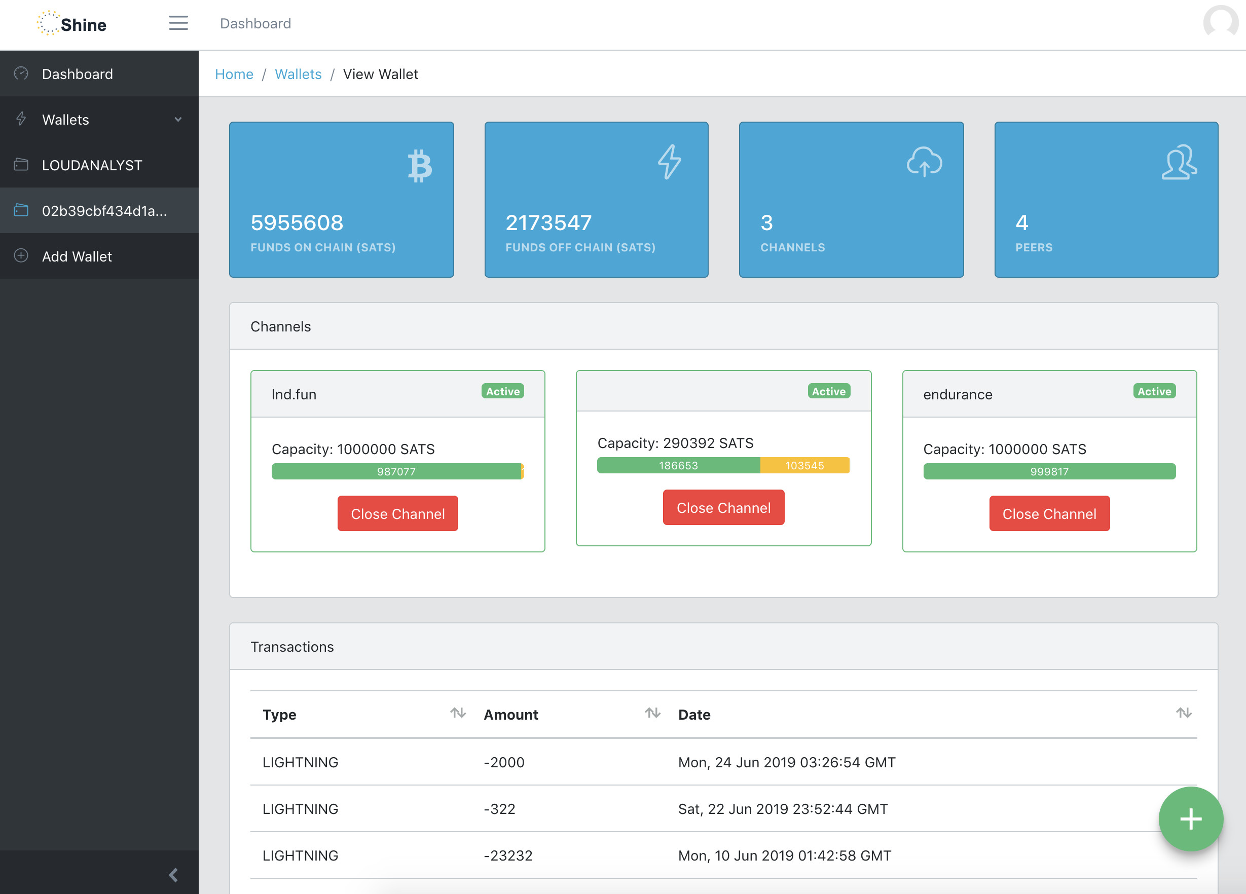 Shine Wallet gallery image