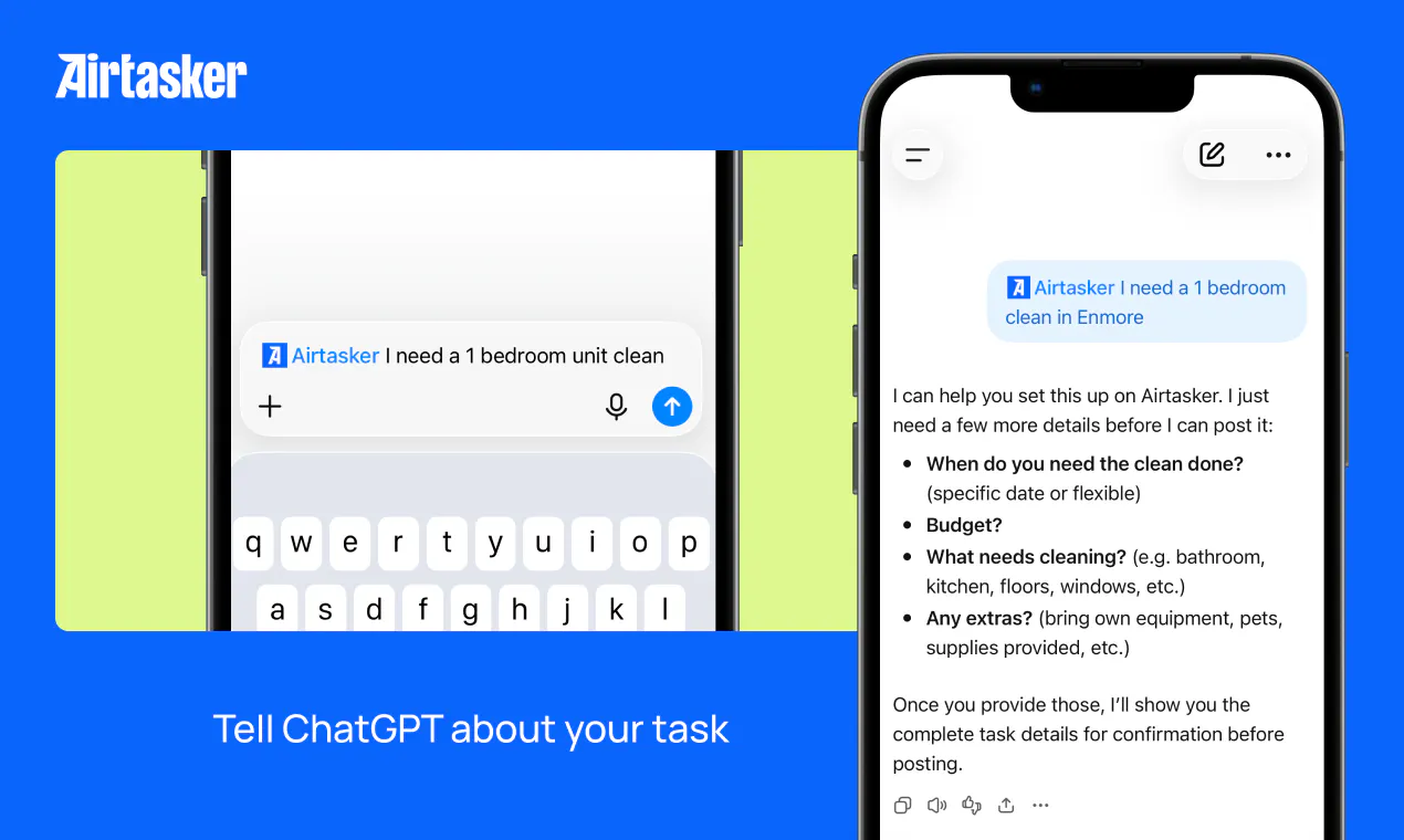 Airtasker ChatGPT Plugin gallery image