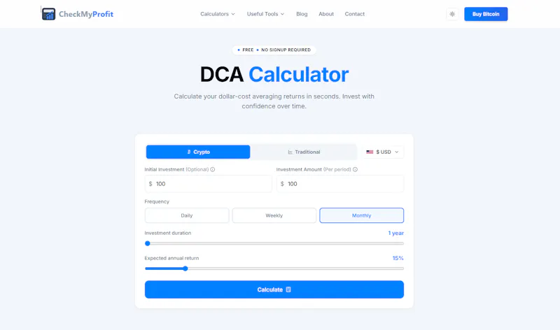 CheckMyProfit screenshot 2