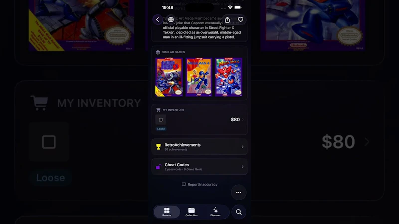 Retrodex screenshot 1 (video preview)