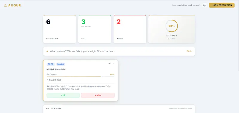 Augur screenshot 3