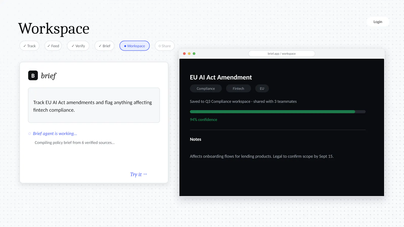 Brief screenshot 4