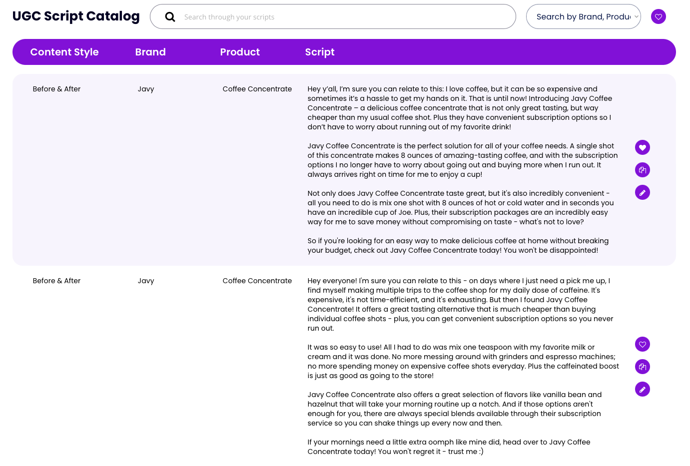 UGC -scripts - Scroll-stopping UGC-scripts in minuten met AI media 3