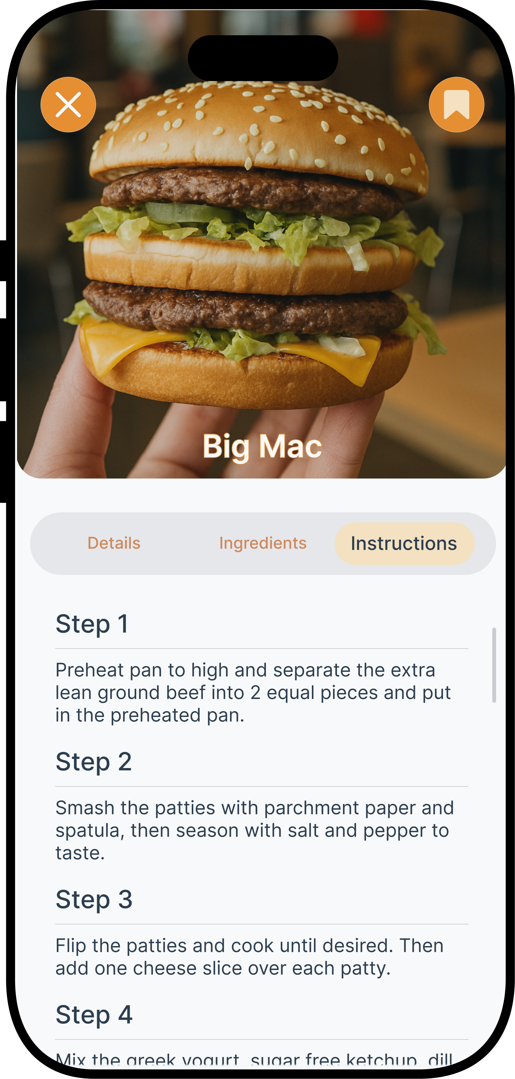 Remy AI - Guilt Free Eating - Screenshot 3 showing product features and functionality