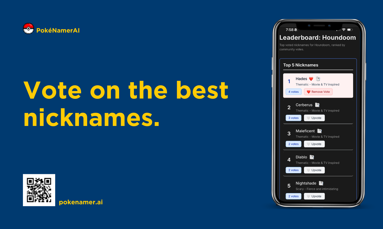 PokéNamerAI gallery image
