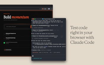 Claude in Chrome gallery image