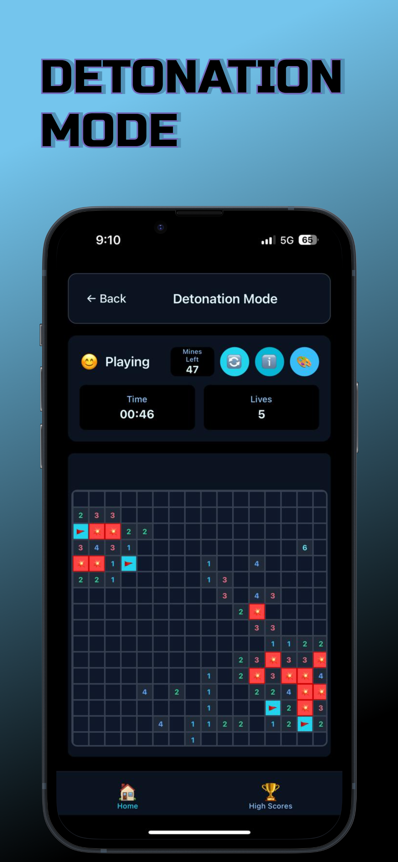 Minesweeper Puzzle Rush - Screenshot 5 showing product features and functionality