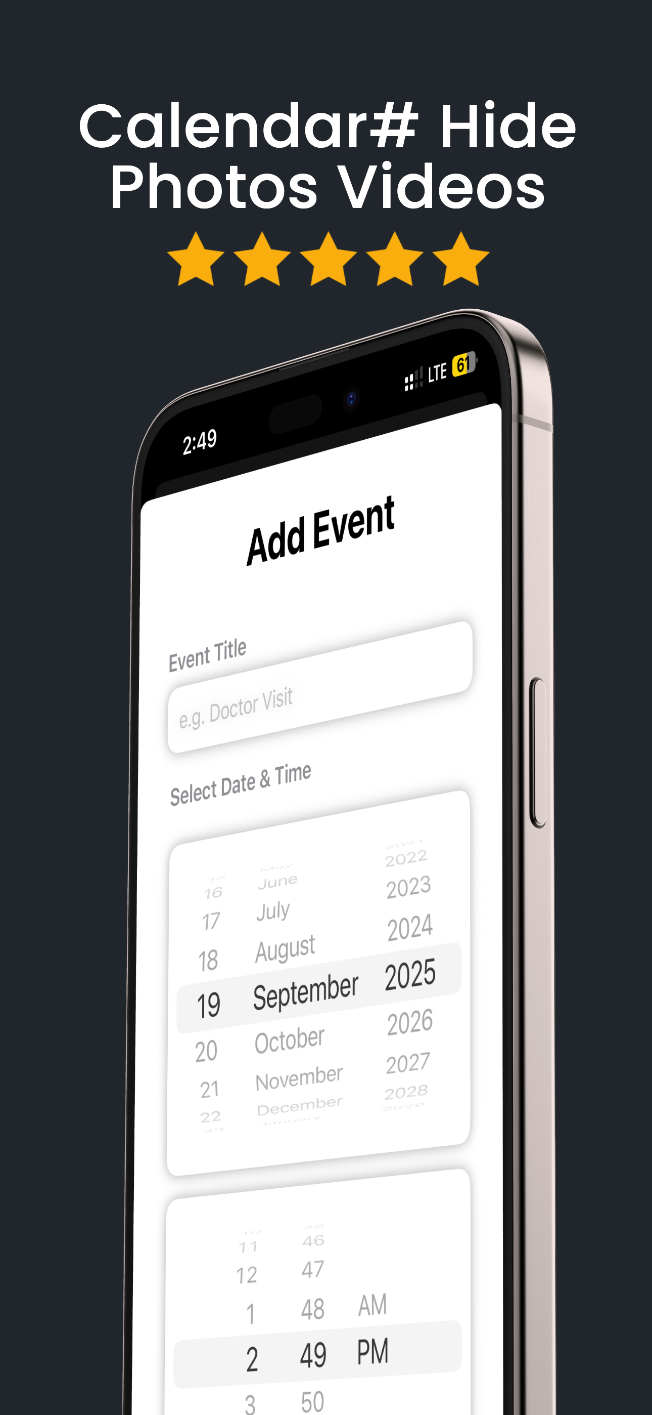 Média Calendrier # masquer les photos des vidéos - Photos privées dans un calendrier?Peu probable! 2