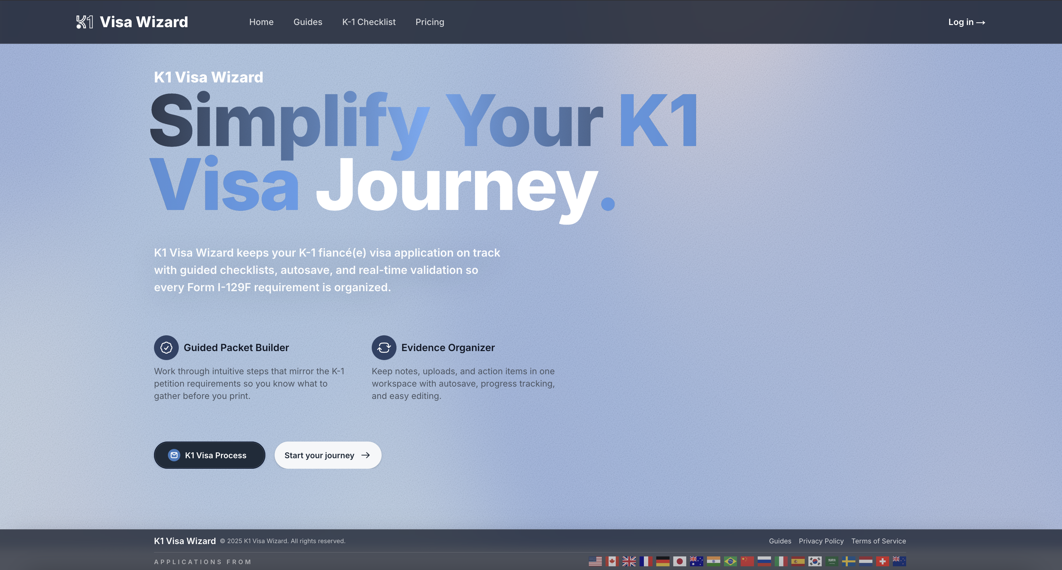 K1 Visa Wizard - Screenshot 2 preview