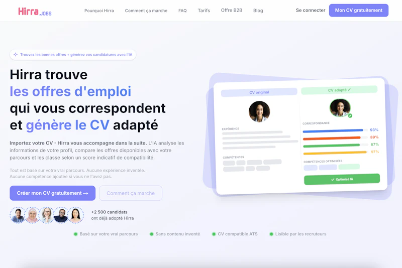 Hirra.jobs screenshot 1
