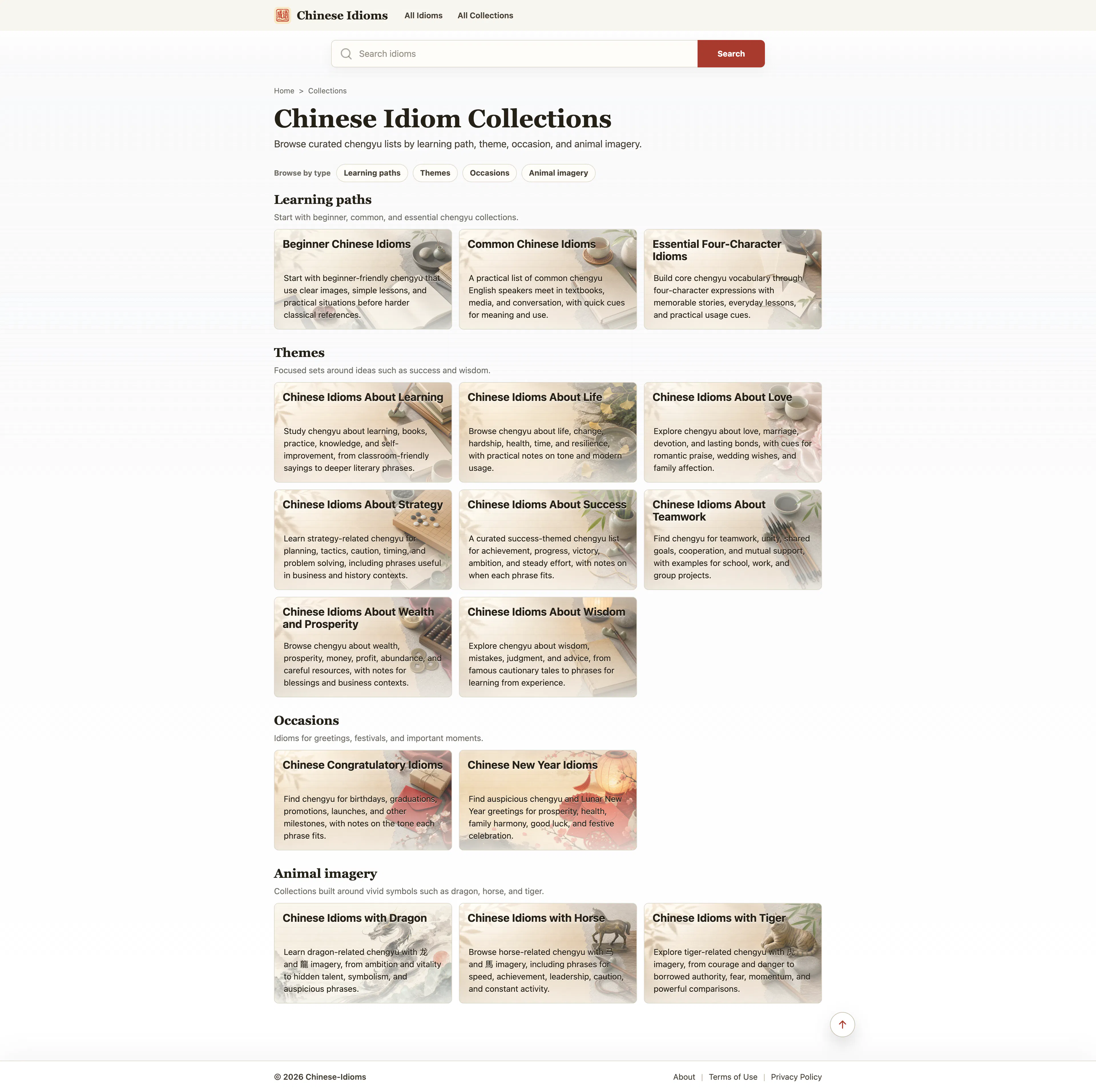 Chinese Idioms gallery image