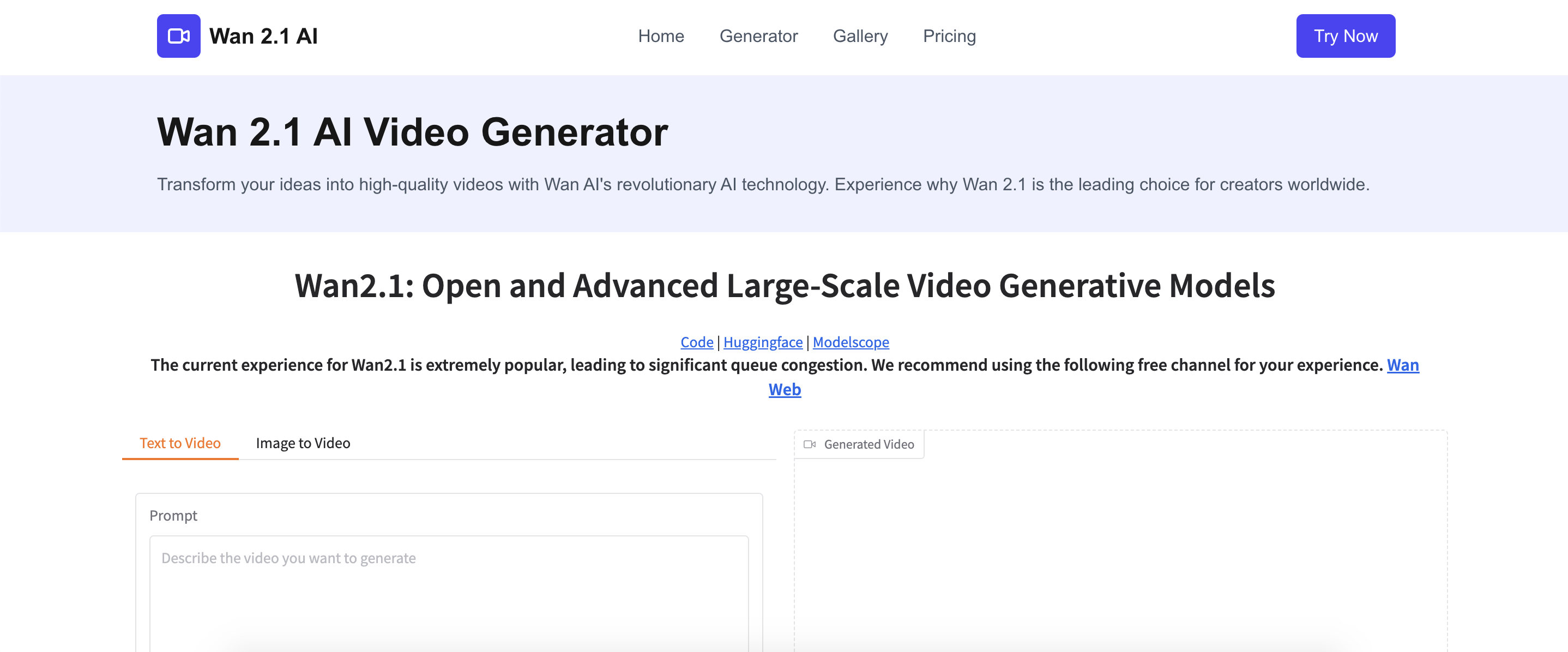 Wan 2.1 gallery image