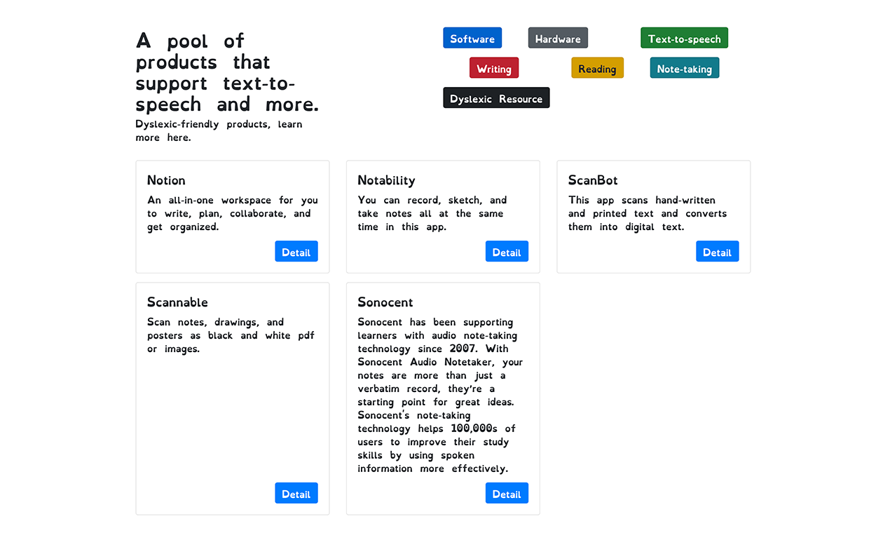 Dyslexia Tools gallery image