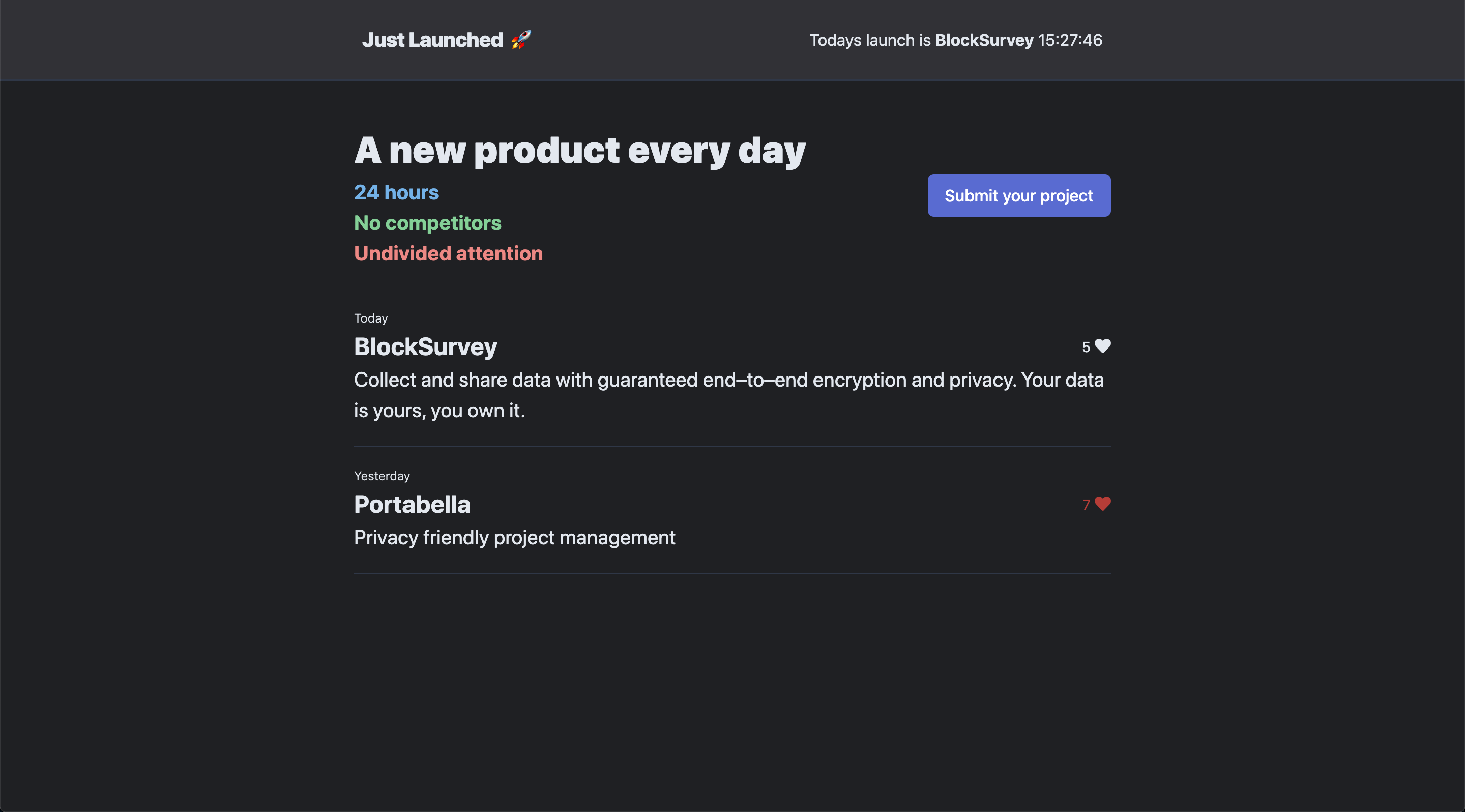 Just Launched gallery image