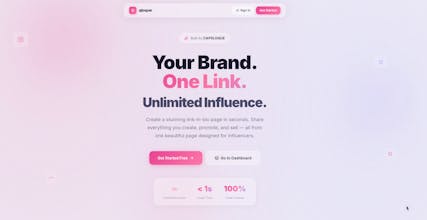 qloque — link in Bio Application gallery image