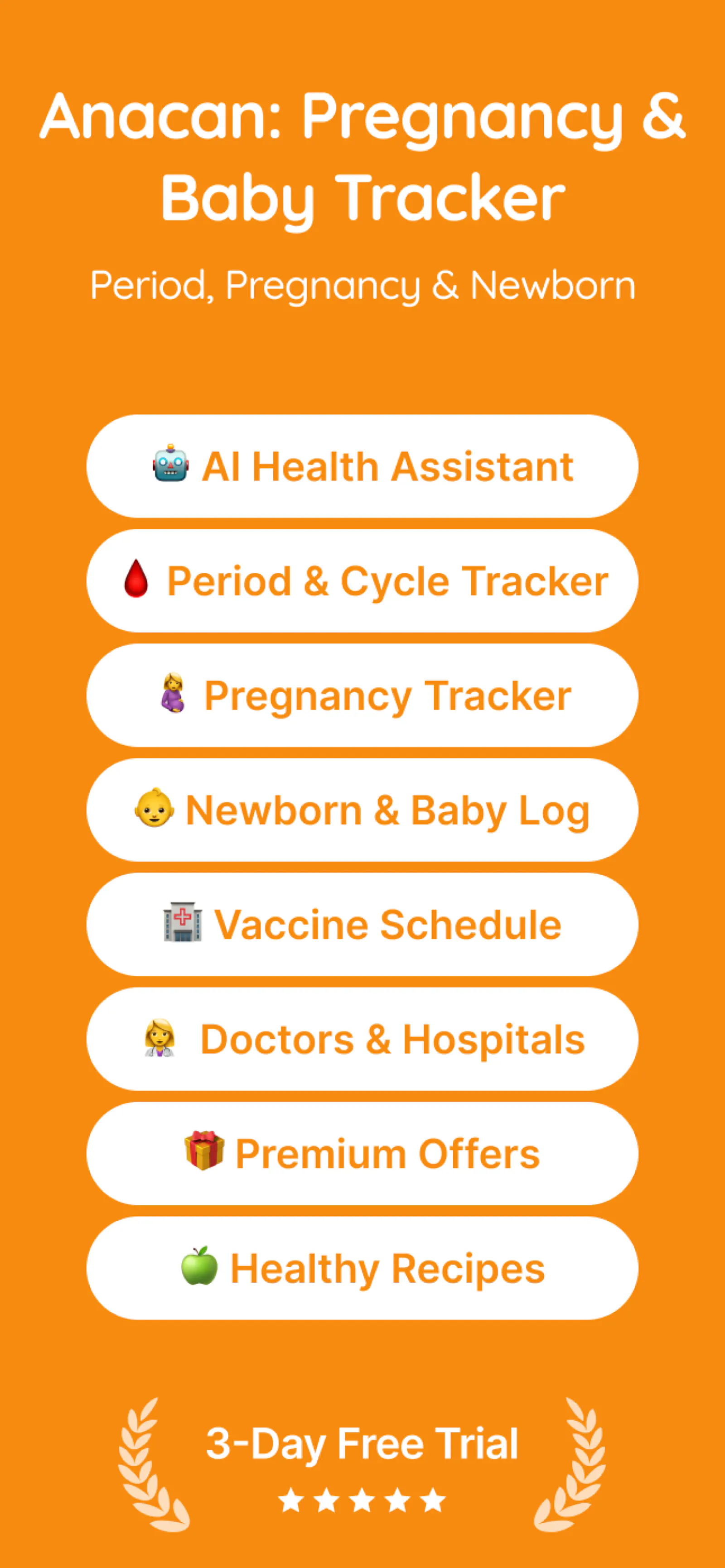 Anacan: Flow, Pregnancy & Baby screenshot 2