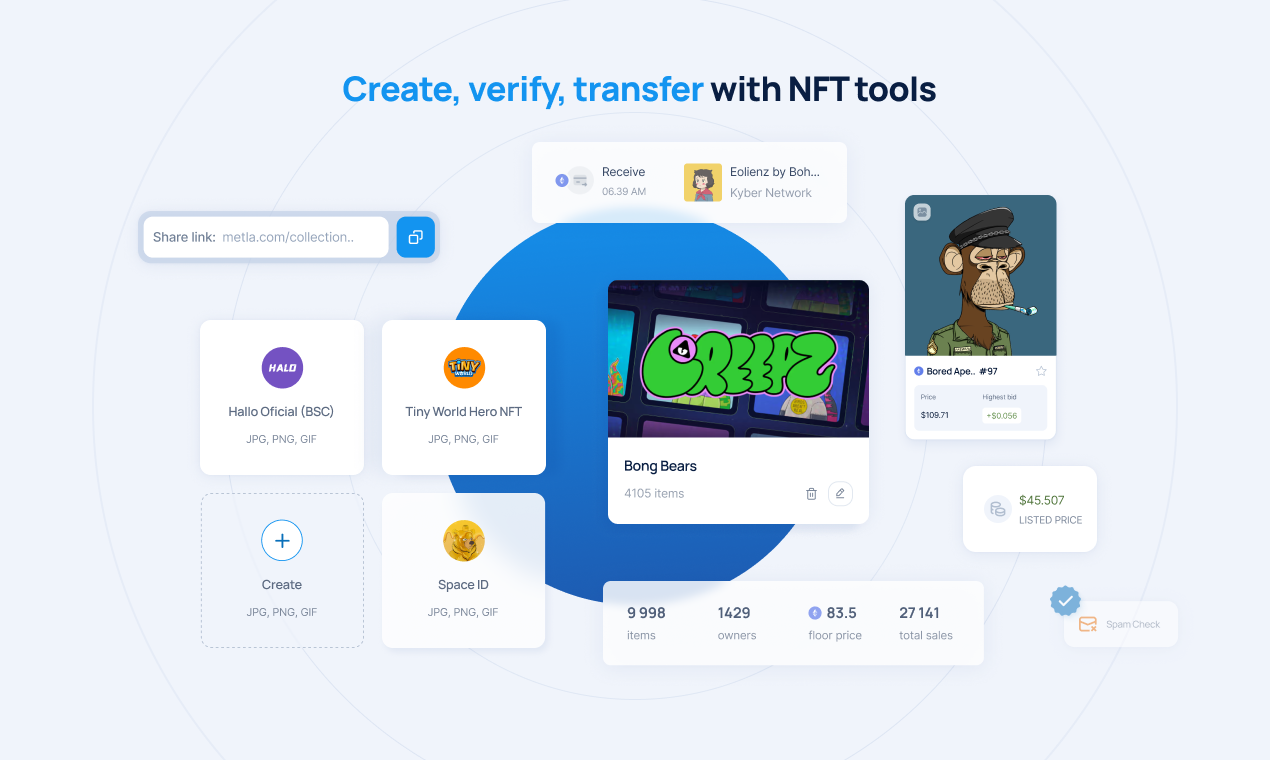 메타 마스크에 대한 암호화 알림 - Crypto & NFT 트랜잭션에 대한 전보 및 이메일 알림 미디어 10