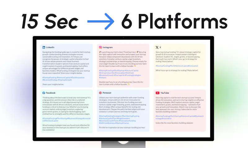 Intepra Post Creator screenshot 3