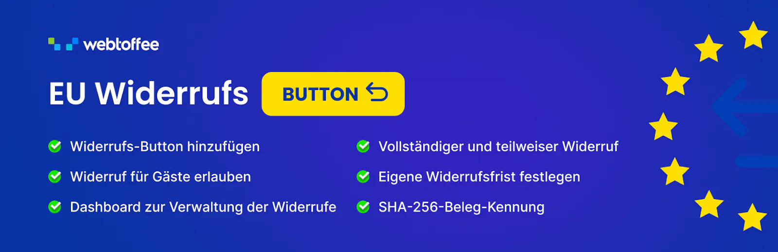 EU Order Withdrawal for WooCommerce screenshot 2
