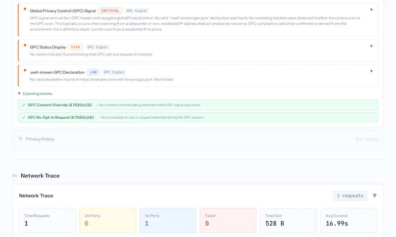 Privisy - Website Privacy Compliance screenshot 5