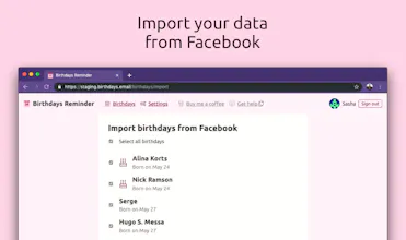 Birthdays Reminder gallery image