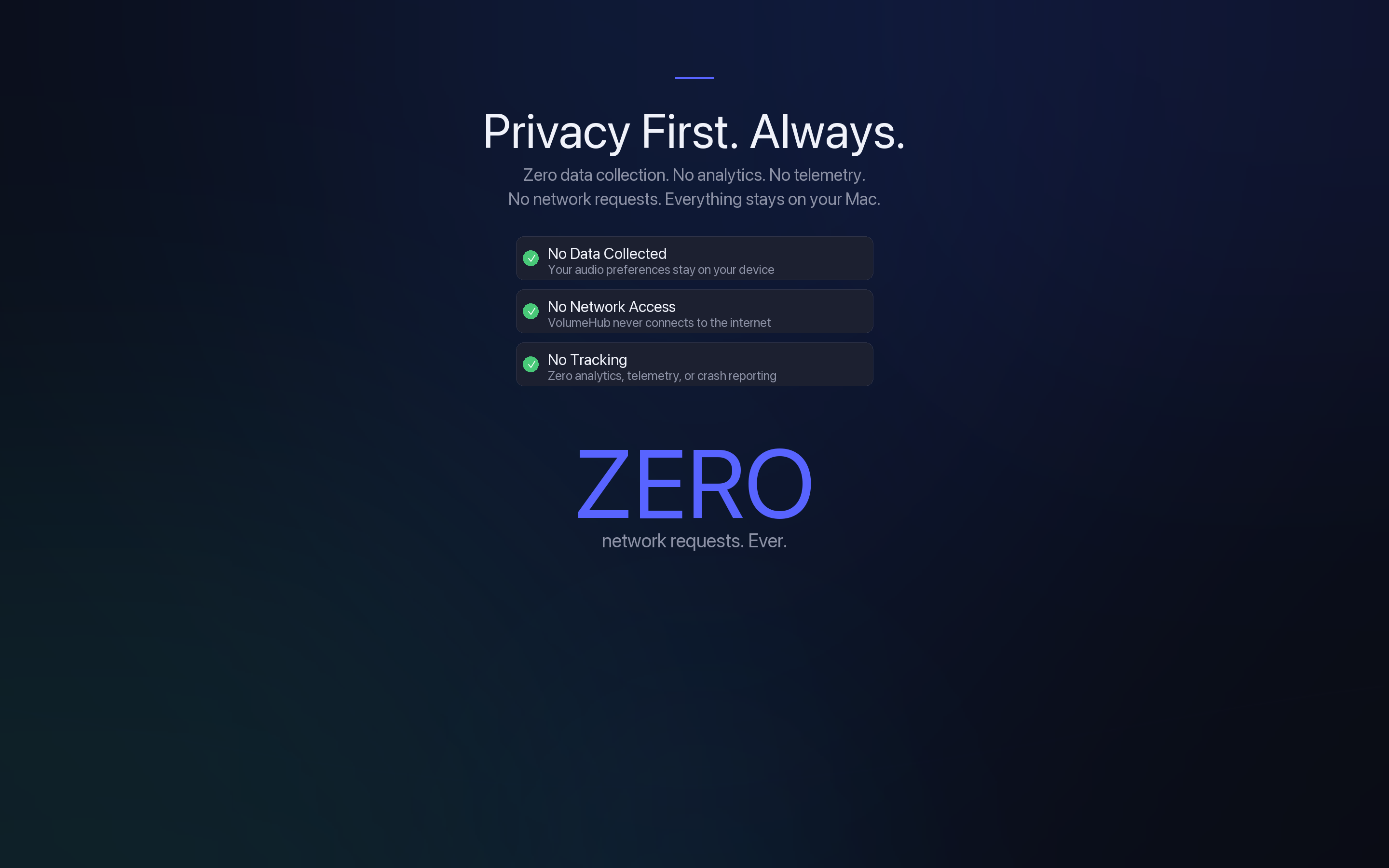 VolumeHub gallery image