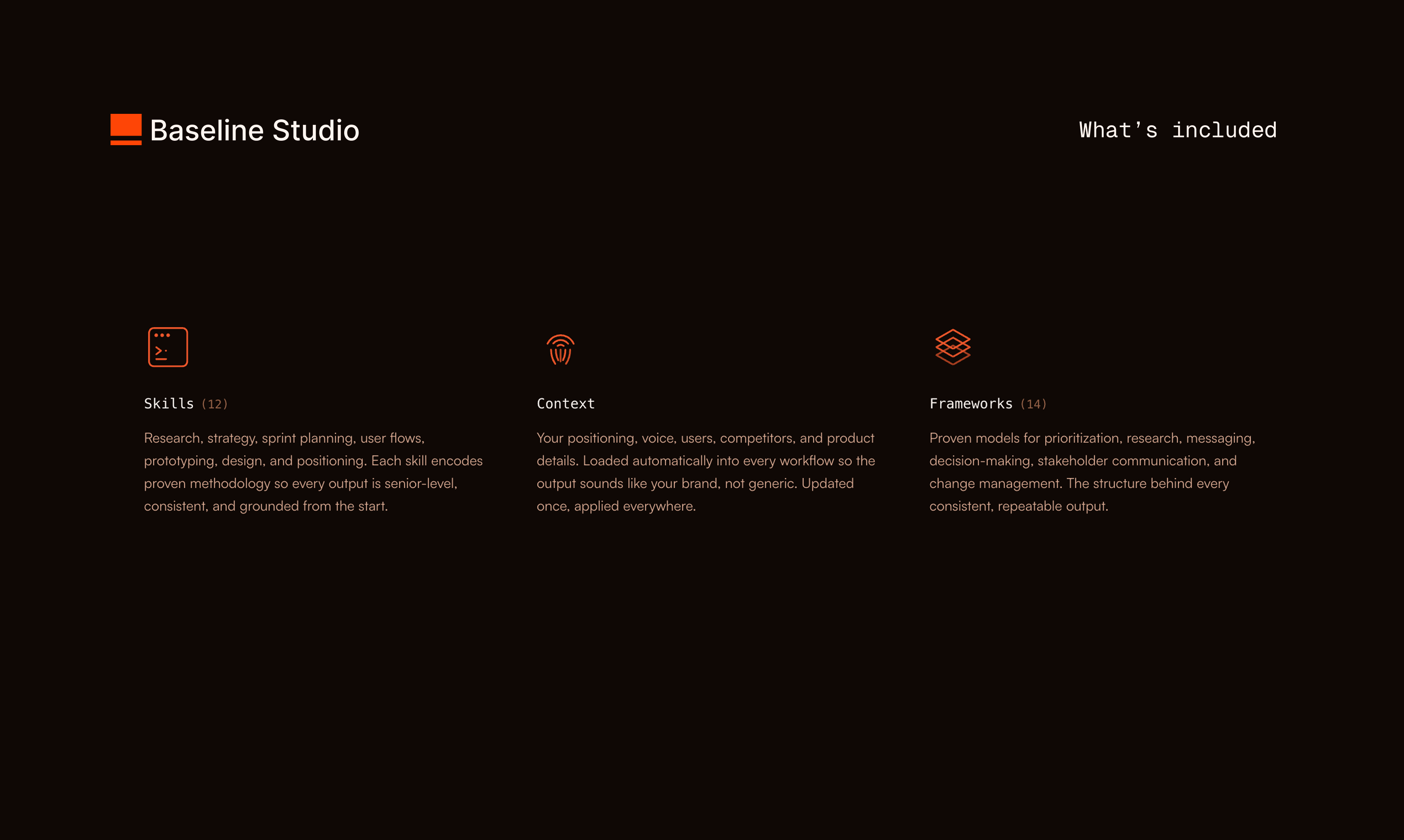 Baseline Core gallery image