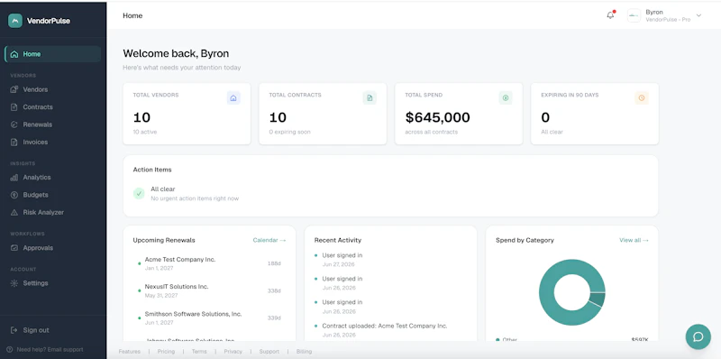 VendorPulse screenshot 4