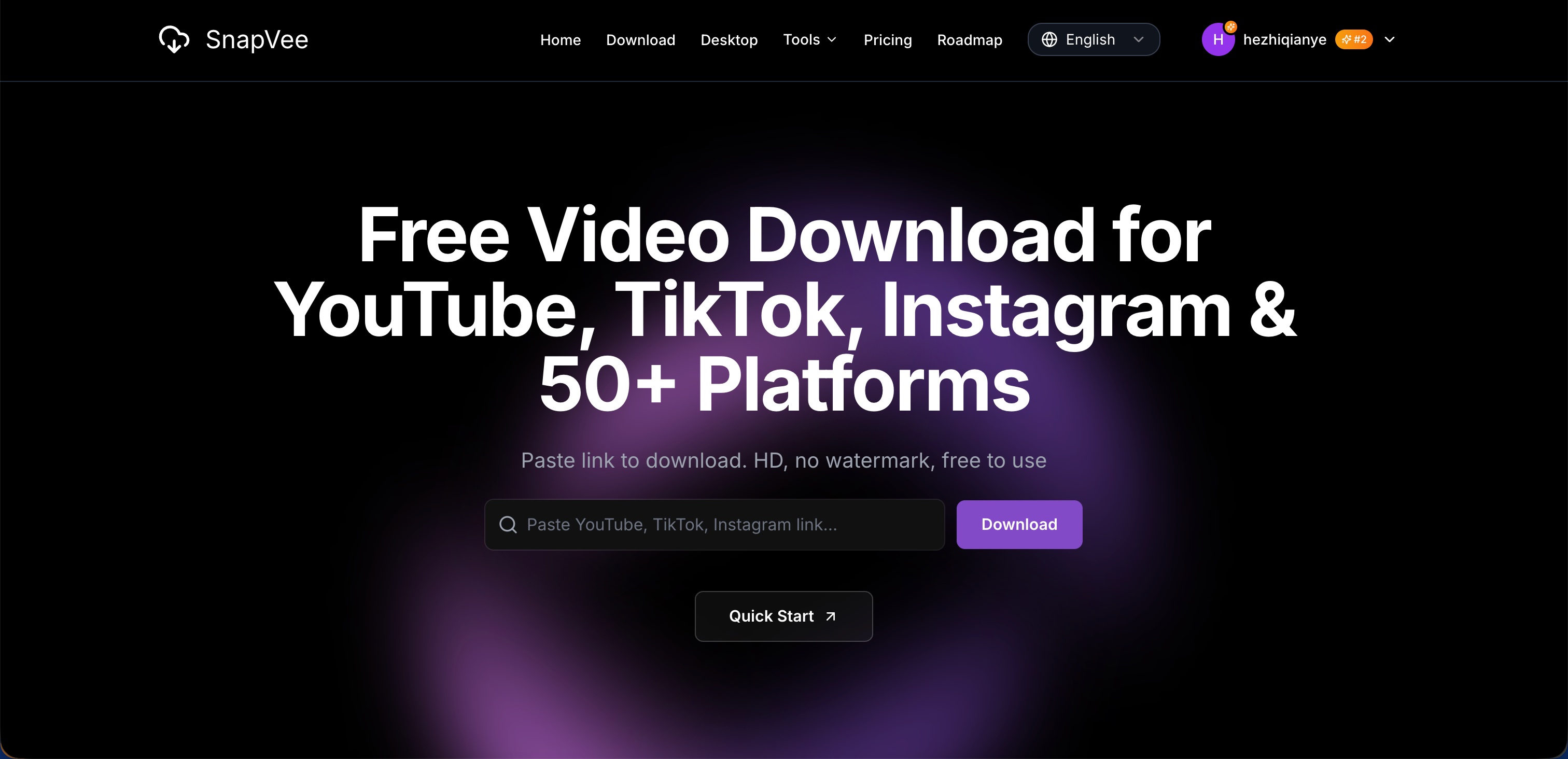 SnapVee - Social Media Video Downloader gallery image