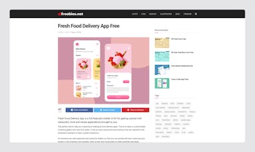 UI Design Freebies gallery image