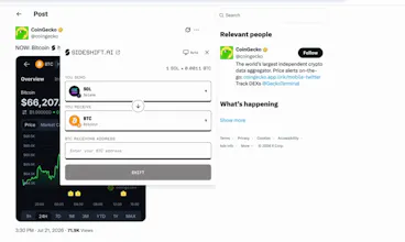 SideShift.ai gallery image