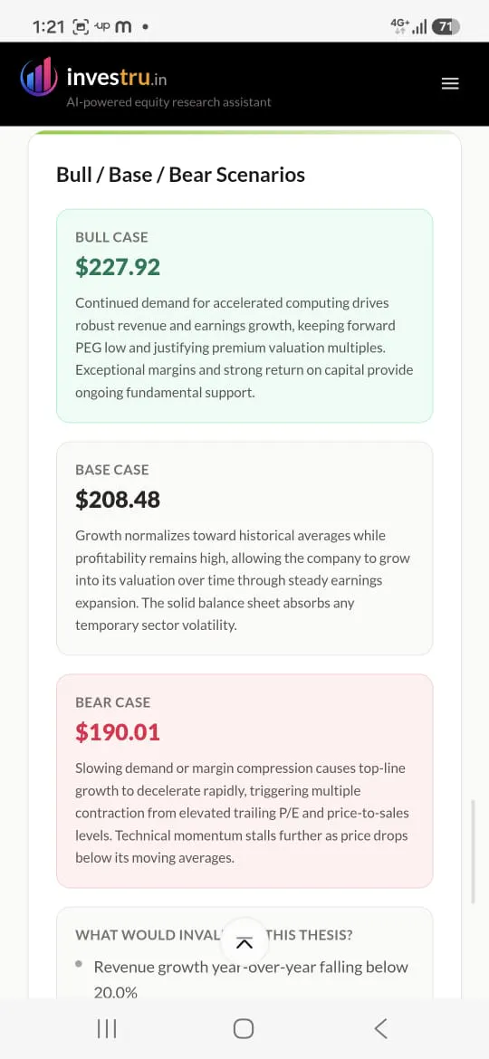 AI-powered equity research assistant gallery image