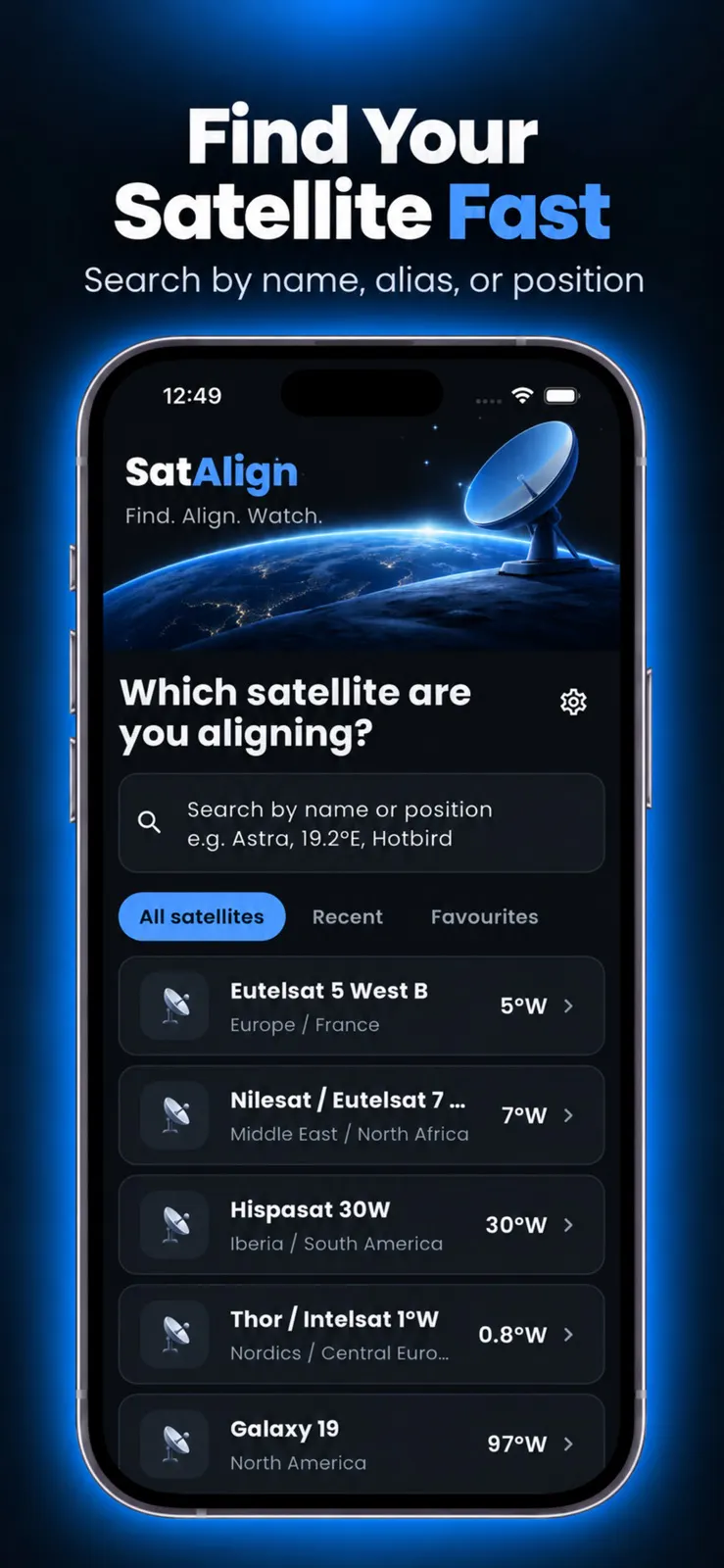 Satellite Finder: SatAlign gallery image