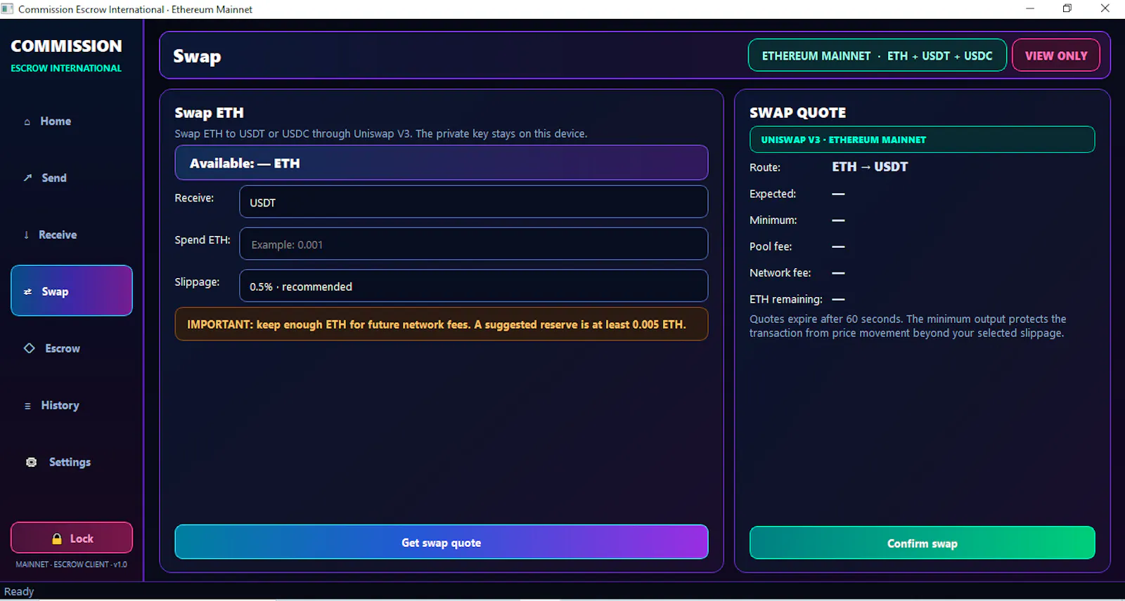 Commission Escrow International screenshot 3