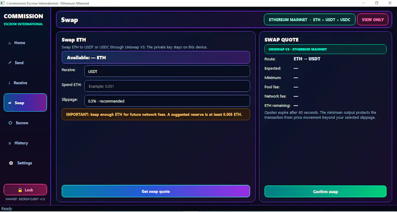 Commission Escrow International screenshot 3