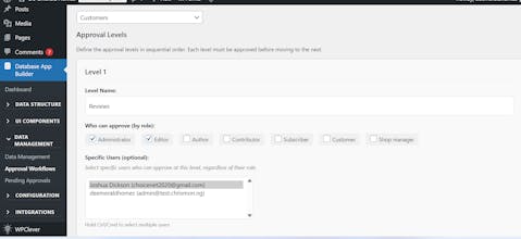 WP Application Builder gallery image
