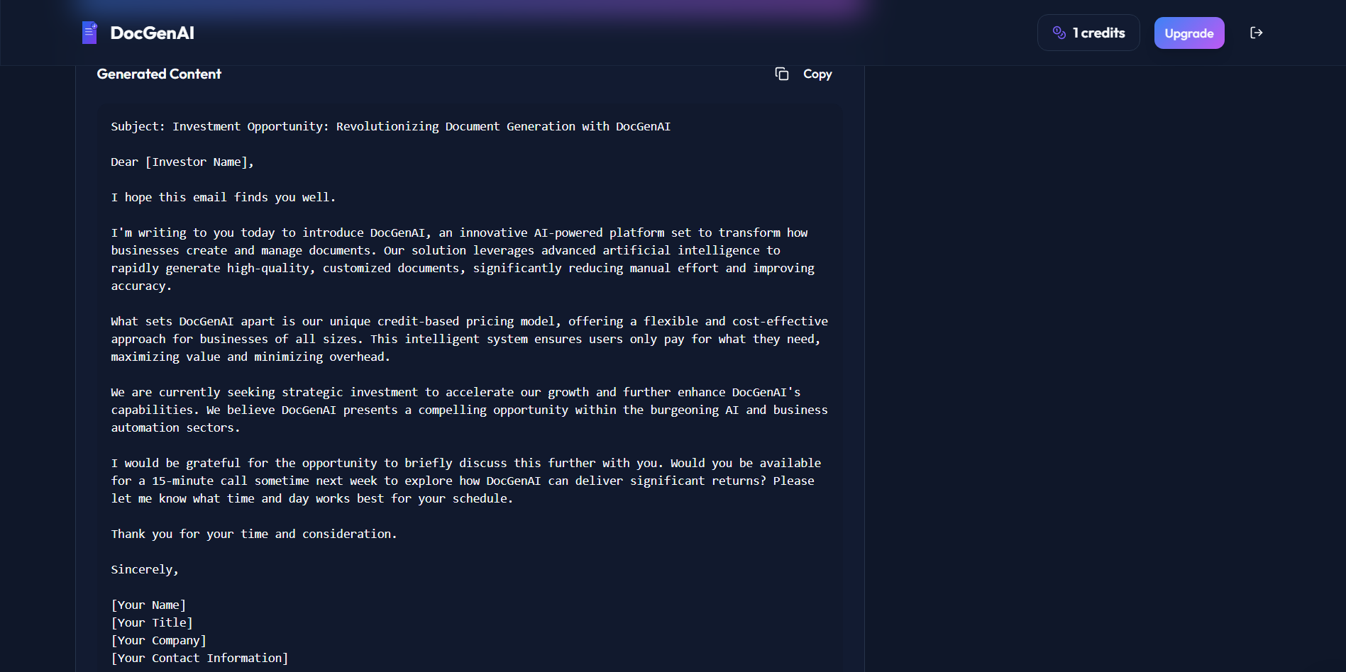 DocGenAI gallery image